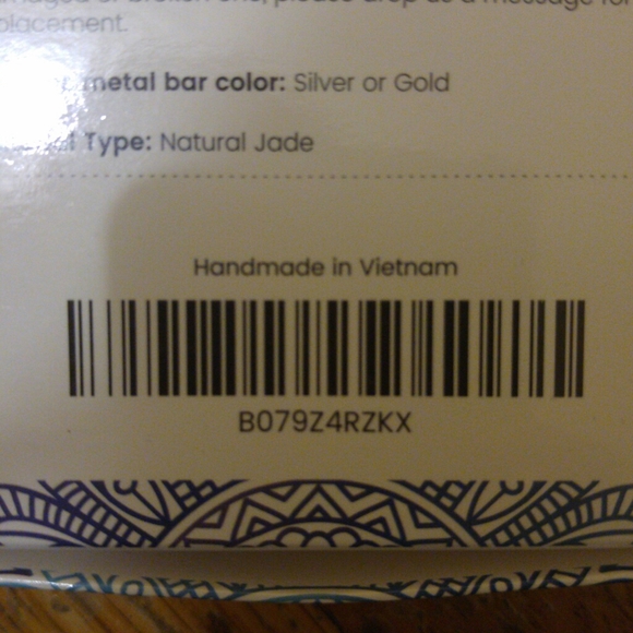 Jade Facial Roller w Gua Sha Scraper Skin Massager - Picture 10 of 10